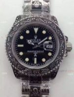 High Quality Replica Rolex Mastermind Submariner Skull Face Watch 40mm